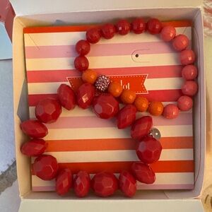 Stella & Dot NWT Poppy bracelet set